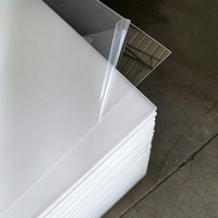 Vente en gros de feuilles d'acrylique PS transparentes, panneaux en plastique transparent, découpe sur mesure pour cadre photo, boîte de présentation