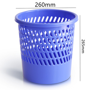 Deli 9555 Metal Mesh Trash Can Cylindrical Open Design For Home Office Kitchen Bathroom Indoor Use - Product Image 3