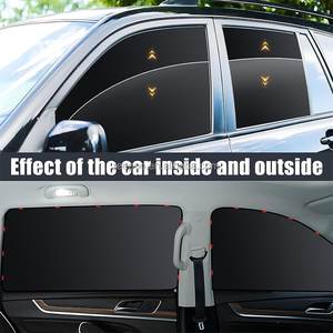 Strong Magnetic Car Sunshade Side <b>Window</b> Privacy Curtain Foldable Visor UV Block Car <b>Window</b> <b>Shade</b> Custom Logo - Product Image 3