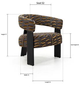 Light Luxury Minimalist Modern Chaise Lounge Chair <b>Oak</b> Wood <b>Frame</b> Stainless Steel Legs Eco-Friendly Leather Fabric for Home - Product Image 6