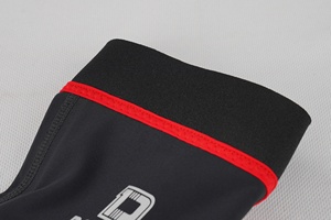 Darevie <span class=keywords><strong>Couvre</strong></span>-chaussures de vélo imperméables et résistantes, rouge et noir, pour vélo de route, coupe-vent, unisexe - Product Image 6
