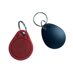 Kunden spezifisches Logo RFID Rewri table Keyfobs 125Khz EM4305 Schlüssel bund für die Zugangs kontrolle