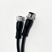 Câble de signal multi-capteurs M12 à code A 8 broches personnalisé, câble de connexion étanche pour module d'E/S distribuée PLC, câble de connexion de capteur industriel