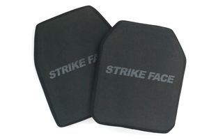 Piastra Protettiva in Carburo di Alluminio PE 10x12" per Difesa Personale, Piastra Ceramica Pesata IV per Giubbotto Antiproiettile - Product Image 2