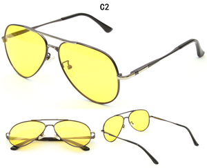 Gafas <span class=keywords><strong>de</strong></span> <span class=keywords><strong>sol</strong></span> clásicas <span class=keywords><strong>de</strong></span> metal con doble puente, gafas <span class=keywords><strong>de</strong></span> <span class=keywords><strong>sol</strong></span> unisex para conducir <span class=keywords><strong>de</strong></span> día y <span class=keywords><strong>noche</strong></span>, en stock - Product Image 5