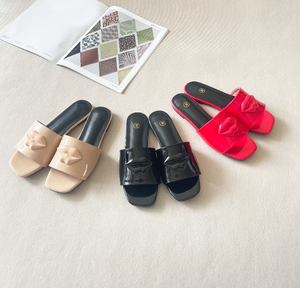 <span class=keywords><strong>Sandalias</strong></span> de Diseñador de Lujo, Versión Superior, <span class=keywords><strong>Sandalias</strong></span> Planas con Estampado Playero Balmaeins, <span class=keywords><strong>Sandalias</strong></span> de Verano con Doble Hebilla para Mujer - Product Image 1