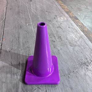 Giao Hàng Nhanh Chóng Bền PVC Phản Quang Đàn Hồi Đường Cone 12 18 28 36 Inch An Toàn Đường An Toàn Cone Va Chạm Giao Thông Cone - Product Image 5