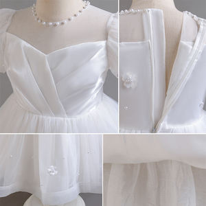 <span class=keywords><strong>Robe</strong></span> <span class=keywords><strong>de</strong></span> soirée mariage dentelle perles tulle bébé fille anniversaire baptême fête - Product Image 6