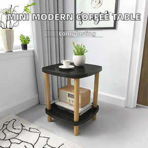 Tùy Chỉnh Bền Hiện Đại Phong Cách Châu Âu Mini Bàn Cà Phê Gỗ Sáng Tạo Nhỏ Phòng Khách Đồ Nội Thất Căn Hộ Sofa Ban Công - Product Image 2