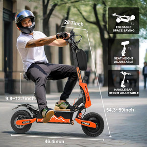 Monopattino Elettrico DOF 60V 27AH per Adulti, 5600W Doppio Motore, per Pendolari con Autonomia di 60km - Product Image 3