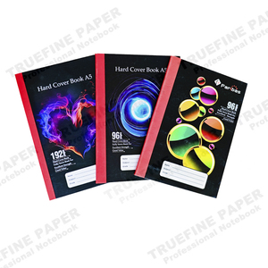 Cuadernos de Tapa Dura con Rayado y Margen, 2 Cuadernos de Papelería, Suministros para Tiendas de Papelería en Sudáfrica, Mozambique y Zimbabue 2025, Tamaño A4 - Product Image 4