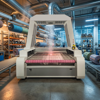 Precio de fábrica: Máquina de corte y grabado láser CNC CO2 1610 CCD refrigerada por agua para ropa, textiles, madera, caucho, con soporte de IA y componentes Hiwin de alta calidad.