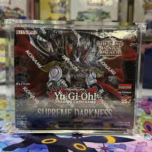 SHP Premium personnalisé acrylique <span class=keywords><strong>Yu</strong></span> <span class=keywords><strong>Gi</strong></span> 0h 25e anniversaire MetalRaiders Booster Box épaissi 6MM boîtier acrylique - Product Image 4