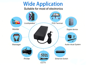 Adaptateur secteur DC SAA/UL/C-Tick/KC/CE avec prises IT/JP/<span class=keywords><strong>EU</strong></span>/UK/US/AU, matériau ABS, connexion de bureau pour éclairage LED - Product Image 5