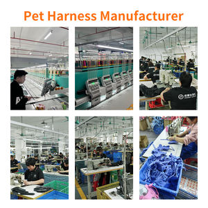 OKKPETS 高級刺繍入り犬用ハーネス カスタムデザイナー調整可能 ノープル ステップインハーネス 首輪 リードセット 犬用 - Product Image 6