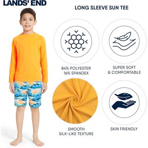 Camiseta de Manga Larga con Protección Solar UPF 50+ para Niños FOXA - Product Image 2
