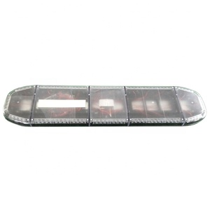 Barra de luz led de emergencia para coche, luz intermitente de 47 pulgadas, montada a prueba de agua, color ámbar, de tamaño completo - Product Image 2