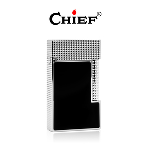 <span class=keywords><strong>Briquet</strong></span> à silex spécial CHIEF au butane, vintage, compact, mini, en cuivre pur et laiton, personnalisé, en métal, rechargeable, pour cigarettes, cadeaux d'affaires - Product Image 2