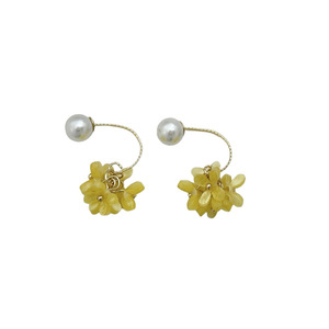 <span class=keywords><strong>Orecchini</strong></span> a perla estivi piccoli e freschi <span class=keywords><strong>per</strong></span> ragazze, graziosi ed eleganti a forma <span class=keywords><strong>di</strong></span> fiore, versatili, alla moda, dal design unico <span class=keywords><strong>per</strong></span> donna - Product Image 5