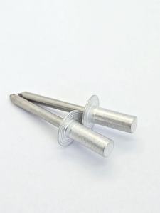 Rivets aveugles à tête dôme entièrement en aluminium de type scellé de haute qualité 4,8*12 mm, mandrin en acier inoxydable inclus, personnalisables - Product Image 6