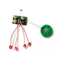 Modules vocaux USB Led personnalisés en usine dispositif d'enregistrement sonore enregistrable pour jouet puce sonore enregistrable pour boîte-cadeau de carte de voeux