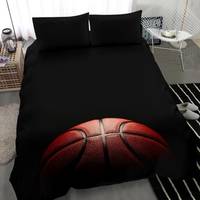 Basketball housse de couette et taies d'oreiller ensemble de lit literie personnalisée couette lit housse de couette ensemble de draps pour lit King Size