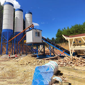 Bán nóng ổn định đất cố định máy bê tông trạm trộn bê tông nền tảng miễn phí nhà máy trộn bê tông - Product Image 1