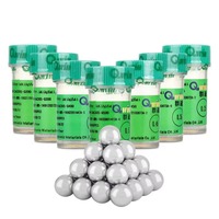 Bolas de Soldadura BGA Qwin Sin Plomo Sn Ag Cu de 0.2-0.76mm, Selladas, 250,000 Piezas/Botella, OEM/ODM para Retrabajo y Soldadura BGA