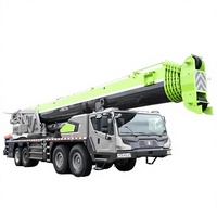 Grue mobile de construction d'occasion 80 tonnes, équipement de levage télescopique hydraulique pliable pour camion, modèle 2030