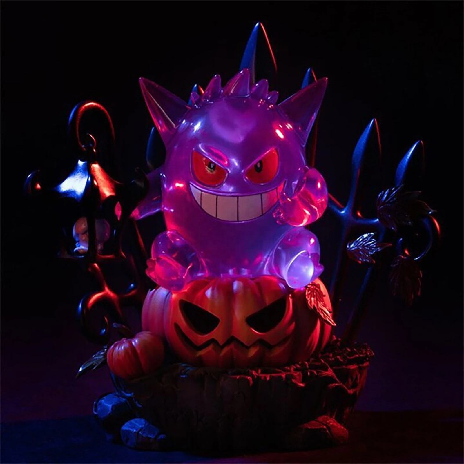 Halloween Pumpkin Gengar-King Figure Decorations - Perfect for