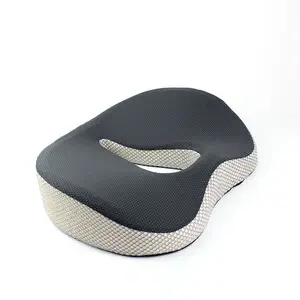 背中の尾骨の痛みを和らげるためのメッシュシートカバー付きの高品質シートクッション通気性チェアパッド-ホームオフィスチェア