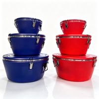 Seau isotherme commercial en mousse PU, en acier inoxydable, pour aliments chauds et froids, pot chauffant, fournitures HORECA pour hôtels, restaurants, complexes hôteliers