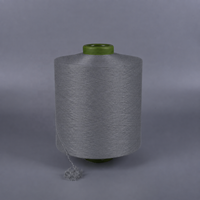 Fil Polylion ACY blanc brut et noir en polyester élasthanne recouvert d'air, couleur personnalisée pour sous-vêtements, chaussettes, denim