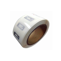 Petit autocollant 10*20mm Tag213 Wet Inlay 144 octets programmable 13.56MHz NFC Inlay longue portée