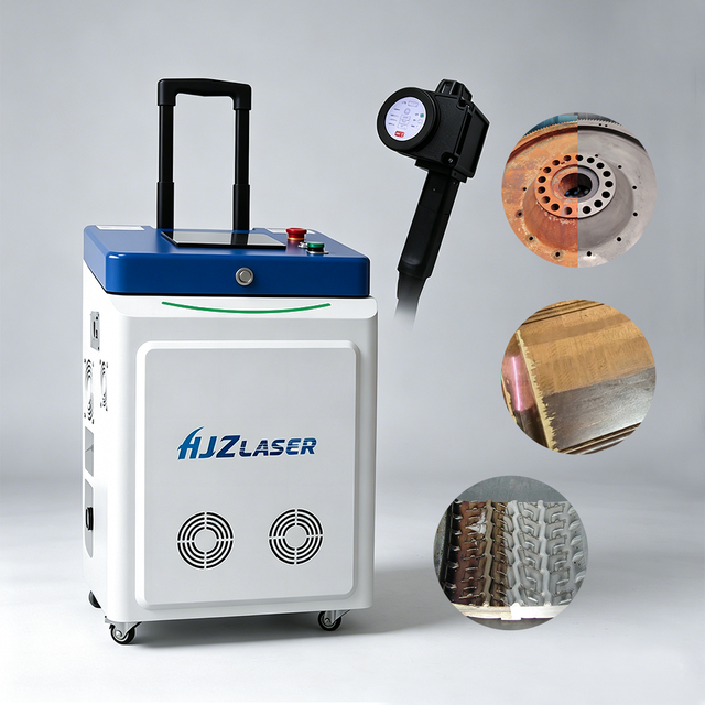 Portable Handheld New Condition Fiber Laser Cleaner Stainless Steel Rust & Oil Coating Paint Removal Machine for Wood Cleaning
