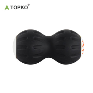 بكرة تدليك الفول السوداني الجديدة من TOPKO ، كرة لاكروس مزدوجة ، عقدة تخفيف حركة العضلات العضلية الوخزية - Product Image 3