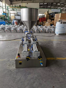 Máquina de Llenado de Pasta de Doble Cabezal de 100-1000 ml: para Molinillo de Mantequilla, Salsas y Líneas de Procesamiento de Vegetales y Producción de Crema HJ-P03 - Product Image 5
