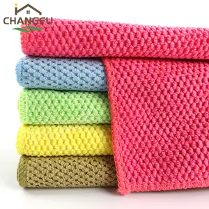 Changfu Wholesale Kitchen Cleaning Cloth Microfiber Floor Cleaning Cloth