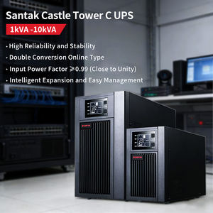 산탁 성 타워 C 1KVA 1KVA 2KVA 3KVA 6KVA <span class=keywords><strong>10KVA</strong></span> 220V 납산 배터리 백업 전원 <span class=keywords><strong>UPS</strong></span> - Product Image 1