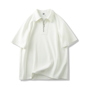 Polo de golf bordado con estampado gráfico de diseñador para hombre, Camiseta de algodón 100% de alta calidad, camiseta de hombre de peso pesado - Product Image 2