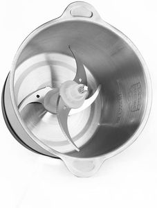 Hachoir à viande électrique en acier inoxydable, moteur AC 800W, capacité 2,1-3L, fonction de broyage, usage domestique - Product Image 4