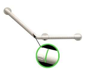 Abgewinkelte XHS-Haltegriffe für ältere Senioren Sicherheits wand Badezimmer Dusche Handicap Zugänglicher Zugang - Product Image 2