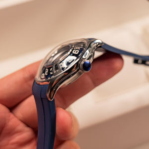 Orologio Meccanico da Uomo OBLVLO Curvature Engine Star Ship Rotor Behrens Super Luminoso Impermeabile Automatico BLM - Product Image 3