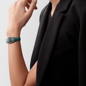 Reloj de Pulsera Mecánico Automático para Hombre, con Esfera Tonneau, Números Romanos y Visualización de Fecha - Product Image 3