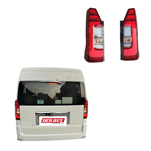 Kit de carrocería de modificación automática para Yo Ta Hiace Mini Bus Crowl incluye parachoques delantero y trasero con luces traseras de Faro de rejilla - Product Image 4