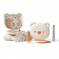 Offre Spéciale : Kit de Manucure Portable 4-en-1 pour Bébé, Lime à Ongles et Polisseur pour Enfants, Outils de Soin des Ongles pour Nouveau-né avec Étui