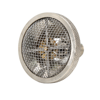Buse en maille de fil d'acier inoxydable PT, 1/2" 3/4" Arroseur incendie à aspiration d'air et d'eau double usage pour système de déversement, SUS304