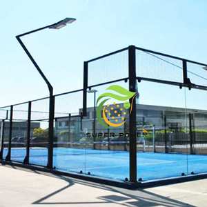 Installation facile Terrain de sport décontracté Padel 20*10m Ensemble complet de terrain de tennis Padel classique - Product Image 1