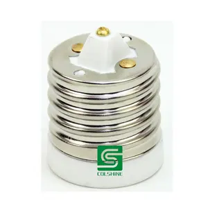 E40 to E27 Light Bulb Socket Adapter Mogul Lamp Base Screw Holder Converter