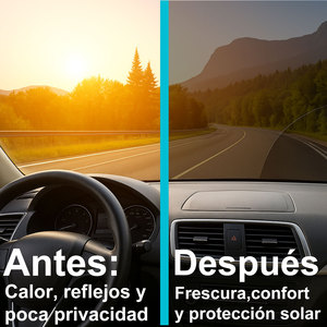 300x75cm impermeabile anti-uv solare PET Roll pellicola per finestra interna per finestrino auto con funzione di cambiamento di colore autorigenerante - Product Image 4
